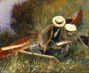 John Singer Sargent An Out of Doors Study Germany oil painting artist